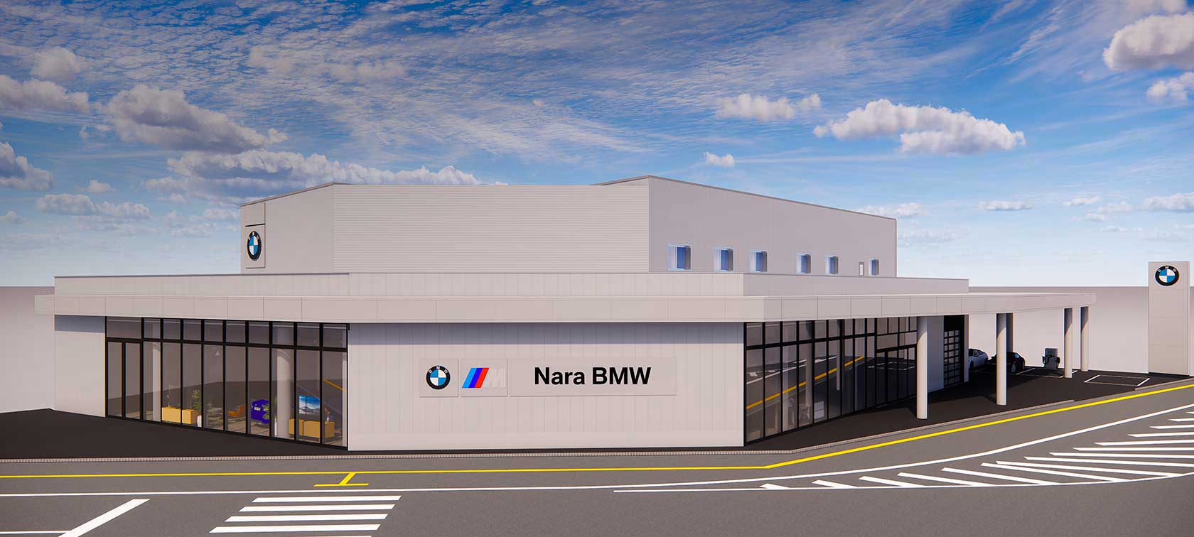 Nara BMWのショールームが生まれ変わりました。